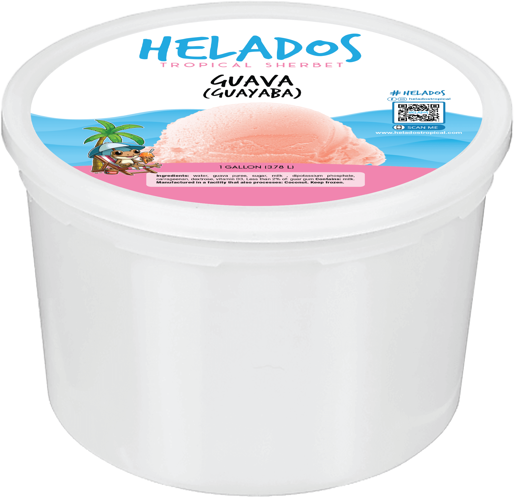 Helados Guava 1 gallon
