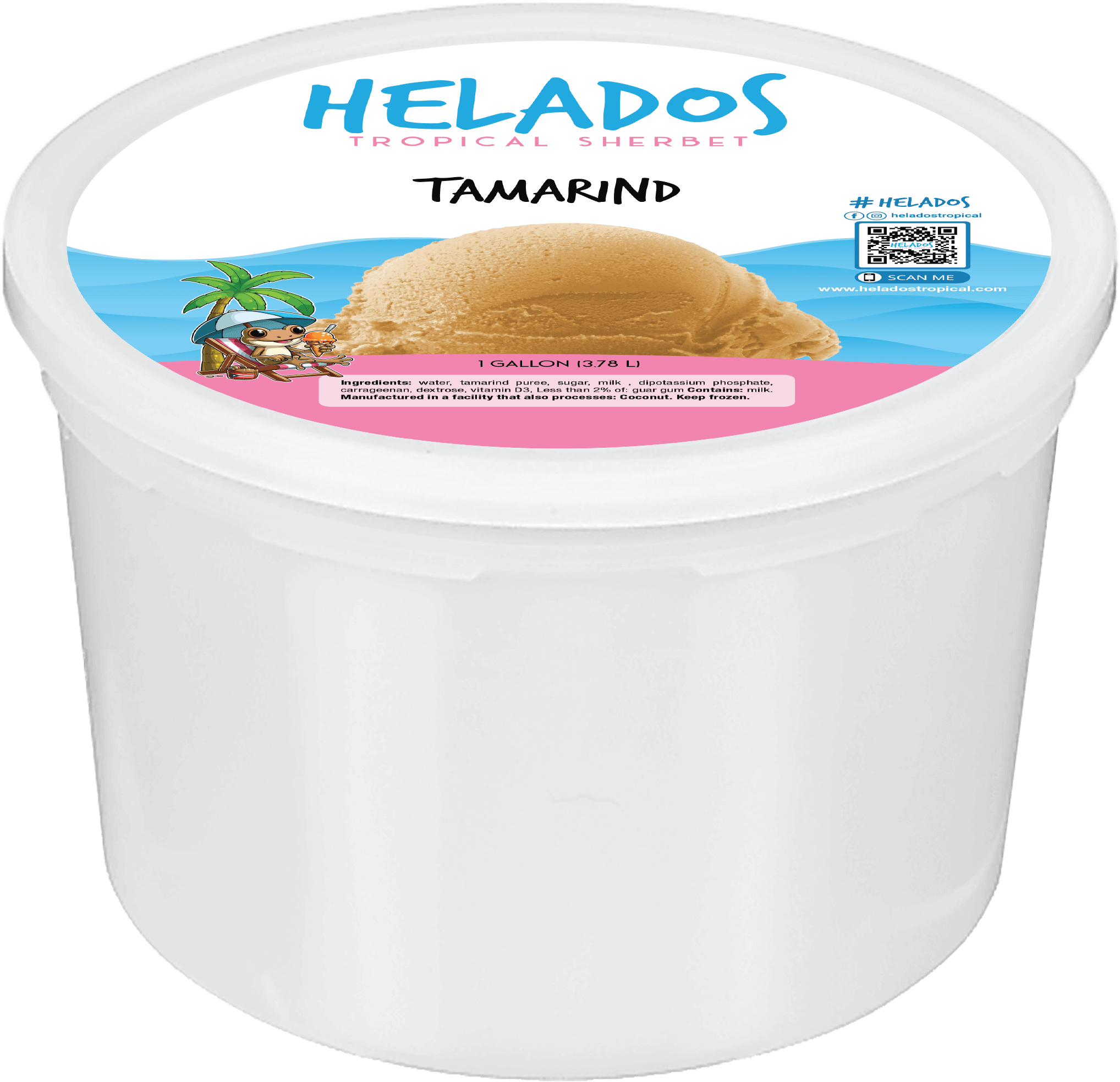 Helados Tamarind 1 gallon