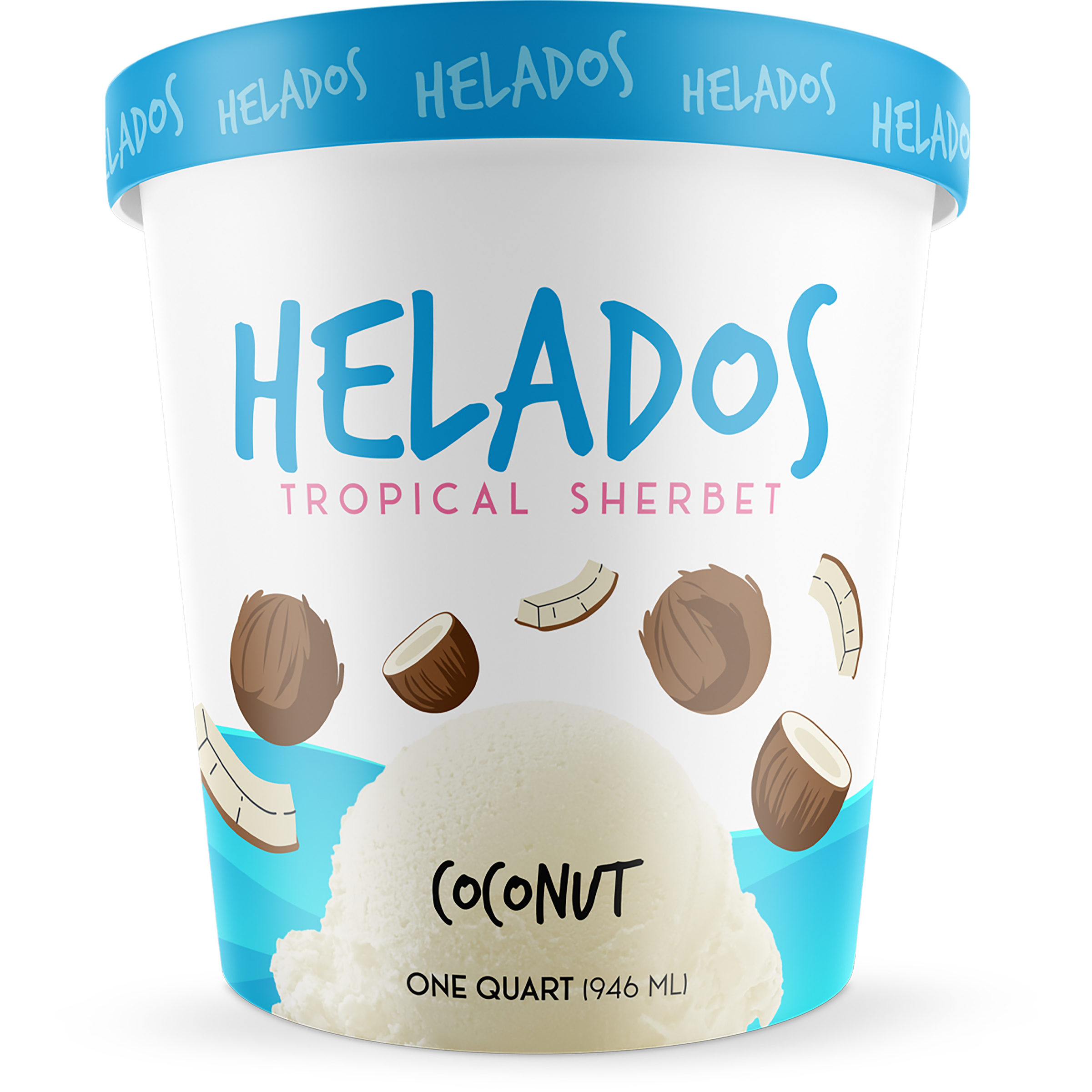 Helados Coconut quart