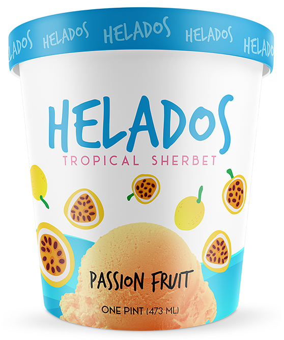 Helados Passion Fruit pint