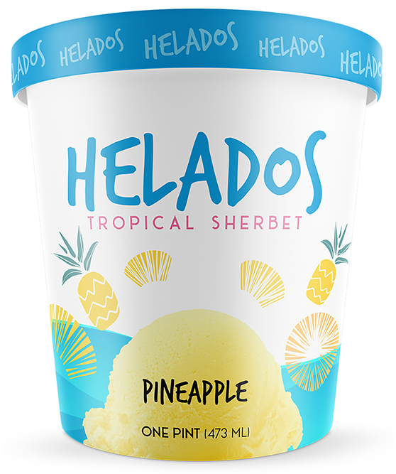 Helados Pineapple pint